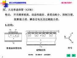 浙江大學網絡教育課程 電力電子技術 教學資源 ppt課件 第一章 功率半導體器件 4.全控器件